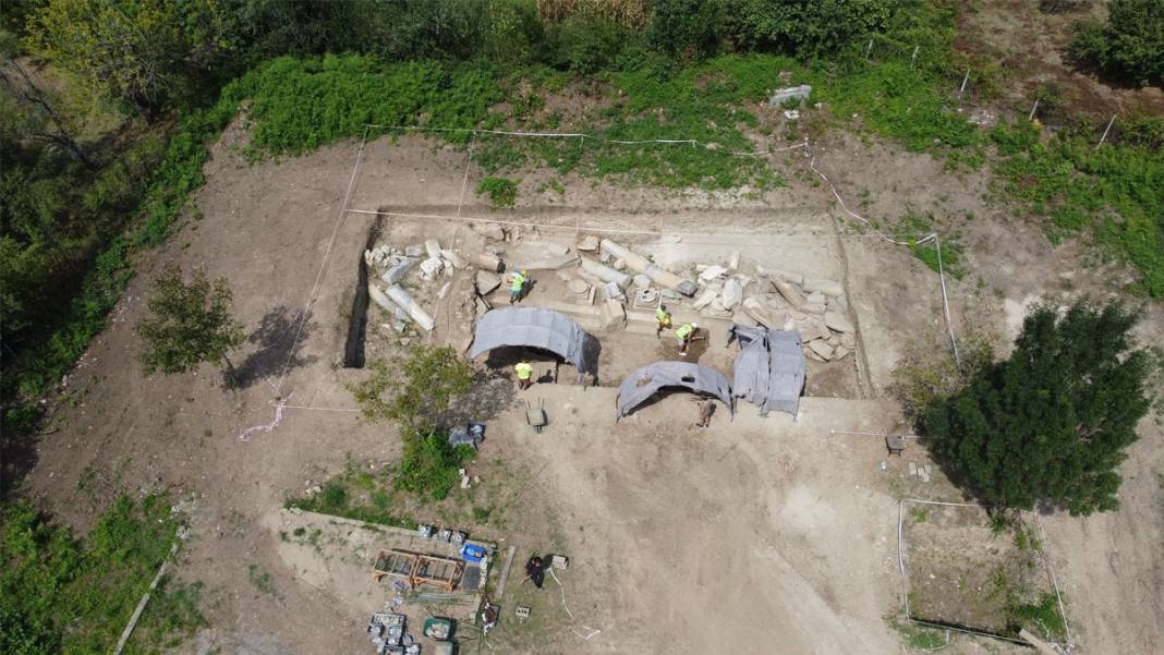 Anıtsal yapı gün yüzüne çıkıyor: Batı Karadeniz'de bir ilk 9